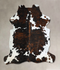 Tricolor X-Large European Cowhide Rug 7'0