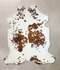 Tricolor X-Large European Cowhide Rug 7'2