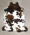 Tricolor X-Large European Cowhide Rug 7'0