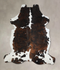 Tricolor X-Large European Cowhide Rug 6'10