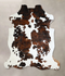 Tricolor X-Large European Cowhide Rug 7'0