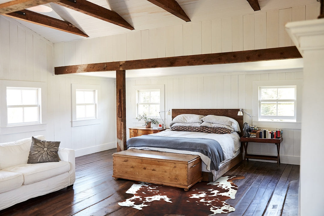 Tricolor X-Large European Cowhide Rug 7'0"H x 6'7"W #A40575 by Hudson