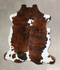 Tricolor X-Large European Cowhide Rug 7'5