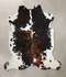 Tricolor X-Large European Cowhide Rug 7'1