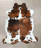 Tricolor X-Large European Cowhide Rug 6'11