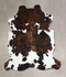 Tricolor X-Large European Cowhide Rug 7'2