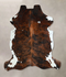 Tricolor X-Large European Cowhide Rug 6'9