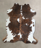 Tricolor X-Large European Cowhide Rug 7'4