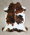 Tricolor X-Large European Cowhide Rug 7'0