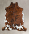 Tricolor X-Large European Cowhide Rug 6'10