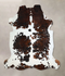 Tricolor X-Large European Cowhide Rug 7'2