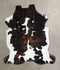 Tricolor X-Large European Cowhide Rug 6'11