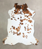 Tricolor XX-Large European Cowhide Rug 7'7