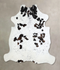 Tricolor XX-Large European Cowhide Rug 7'7