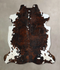 Tricolor X-Large European Cowhide Rug 7'4