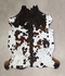 Tricolor X-Large European Cowhide Rug 7'3
