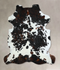 Tricolor X-Large European Cowhide Rug 7'6