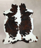 Tricolor XX-Large European Cowhide Rug 7'5