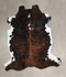 Tricolor X-Large European Cowhide Rug 7'0