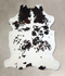 Tricolor XX-Large European Cowhide Rug 7'8
