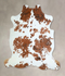 Tricolor X-Large European Cowhide Rug 6'10