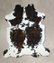 Tricolor XX-Large European Cowhide Rug 7'9