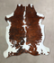 Tricolor X-Large European Cowhide Rug 7'5