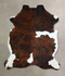 Tricolor X-Large European Cowhide Rug 7'3
