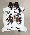 Tricolor X-Large European Cowhide Rug 7'0