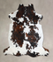 Tricolor X-Large European Cowhide Rug 7'1