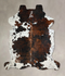 Tricolor X-Large European Cowhide Rug 7'2