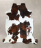 Tricolor X-Large European Cowhide Rug 7'1