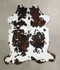 Tricolor XX-Large European Cowhide Rug 7'6