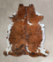 Tricolor X-Large European Cowhide Rug 7'4