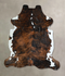 Tricolor X-Large European Cowhide Rug 7'5