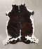 Tricolor XX-Large European Cowhide Rug 7'6