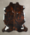 Tricolor X-Large European Cowhide Rug 7'2