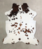 Tricolor XX-Large European Cowhide Rug 8'4