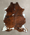 Tricolor X-Large European Cowhide Rug 7'2