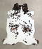 Tricolor XX-Large European Cowhide Rug 7'10