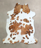 Tricolor XX-Large European Cowhide Rug 7'9