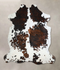 Tricolor X-Large European Cowhide Rug 7'5