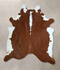 Hereford XX-Large Brazilian Cowhide Rug 7'9