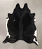 Black and White X-Large Brazilian Cowhide Rug 7'0