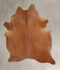 Solid Brown X-Large Brazilian Cowhide Rug 7'6