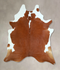 Hereford XX-Large Brazilian Cowhide Rug 7'11