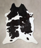 Black and White XX-Large Brazilian Cowhide Rug 8'1