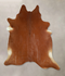 Solid Brown X-Large Brazilian Cowhide Rug 7'0