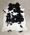 Black and White XX-Large Brazilian Cowhide Rug 8'3