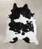 Black and White X-Large Brazilian Cowhide Rug 7'5